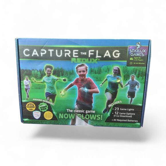 Starlux Games Capture The Flag Redux Glow In The Dark Outdoor Game New Open Box - Picture 1 of 10